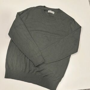 Everlane Men's Olive Green Sweater